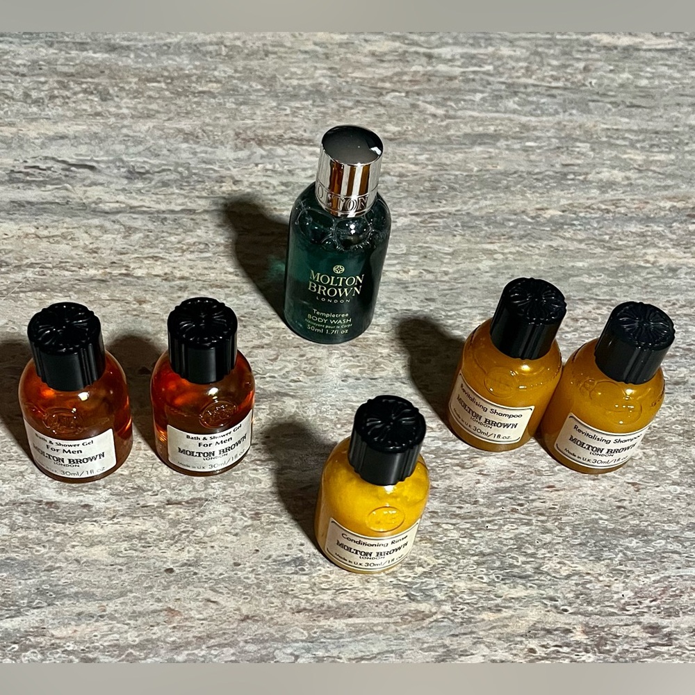 Molton Brown 6-Piece mini set bath and body for men